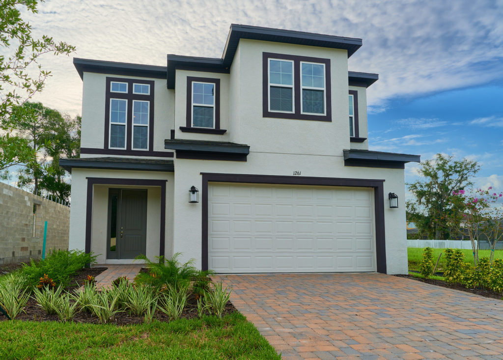 1261 Arisha Home With Garage | Modern Home Architectures in Orlando, FL