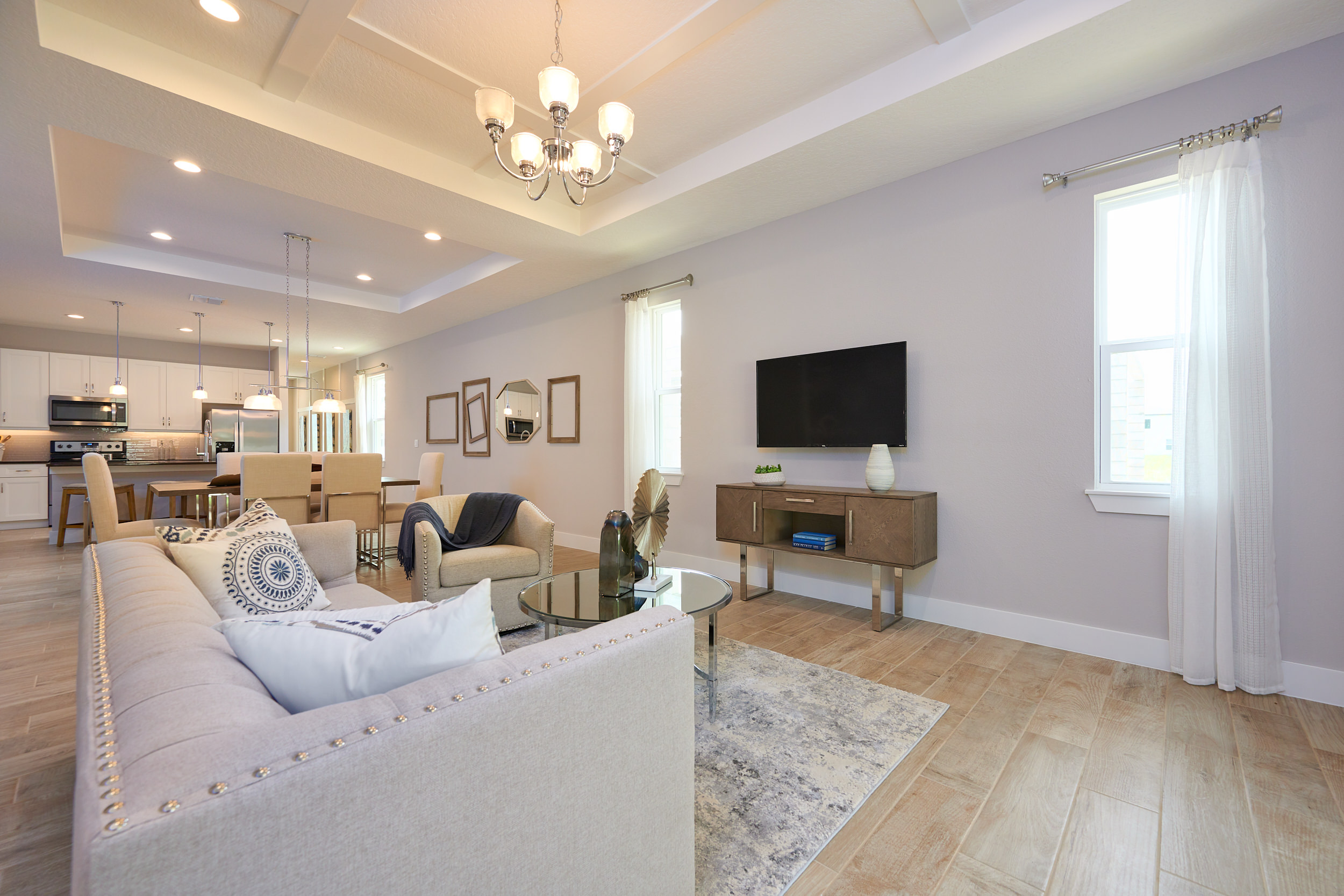 Modern Living Room | Modern Home Designs in Orlando, FL